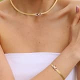 Trabzon Hasırı 3 Sıra Bilezik 3 Sıra Gerdanlık - Altın Set Choker 1