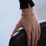 Altın Bileklik Esnek Rose Taşlı 5