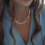 Altın Zincir Ezme 2mm Set 7