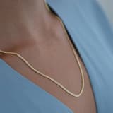 Altın Gurmet Zincir 2mm Set 5