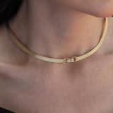 Trabzon Hasırı 3 Sıra Bilezik 3 Sıra Gerdanlık - Altın Set Choker Elegant 5