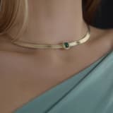 Trabzon Hasırı Altın Kolye - 3 Sıra Choker Akik 3