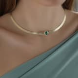 Trabzon Hasırı Altın Kolye - 3 Sıra Choker Akik 6