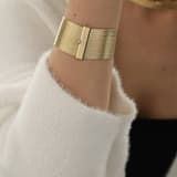 Pırlantalı Elegant Diamond Altın Bilezik 15 Sıra Baget 6