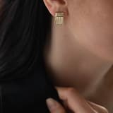 Pırlantalı Elegant Diamond Altın Küpe 5 Sıra Saten 3