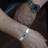 Erkek Zırh Bileklik Lazuli 2
