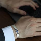 Erkek Zırh Bileklik Lazuli 3