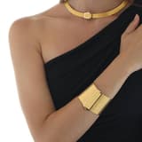 Trabzon Hasır Set 21 Sıra Bilezik 5 Sıra Gerdanlık - Altın Set 1