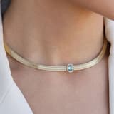 Trabzon Hasırı Altın Kolye - 3 Sıra Choker 1