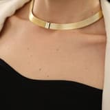 Pırlantalı Elegant Altın 5 Sıra Gerdanlık 1