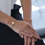 Trabzon Hasırı Altın Bileklik - 5 Sıra Elegant Rose 8