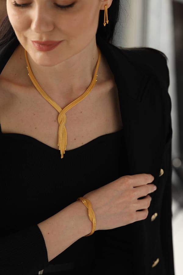 Altın Set Mesh Light