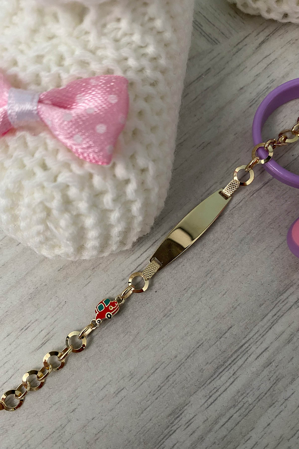 Altın Bebek Künye ERC0007 / Elizi Hasır