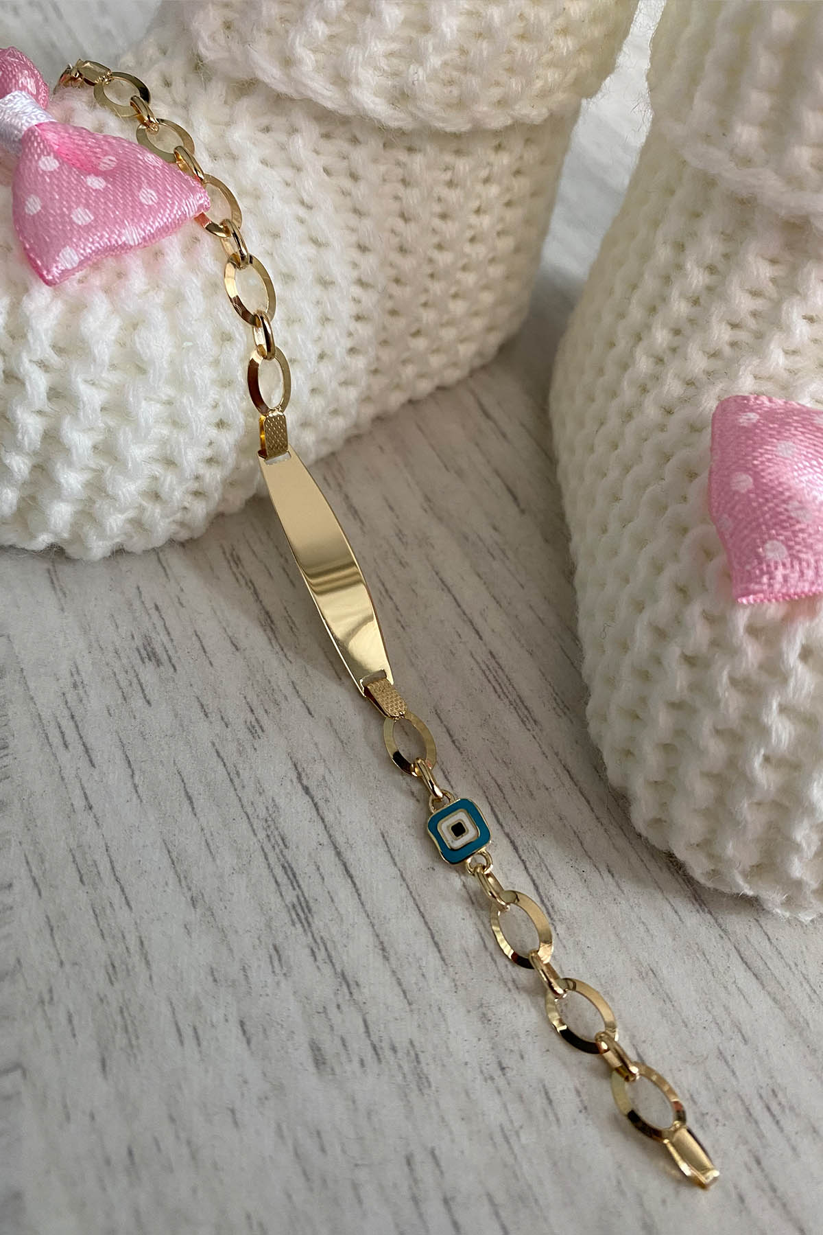 Altın Bebek Künye ERC0016 / Elizi Hasır