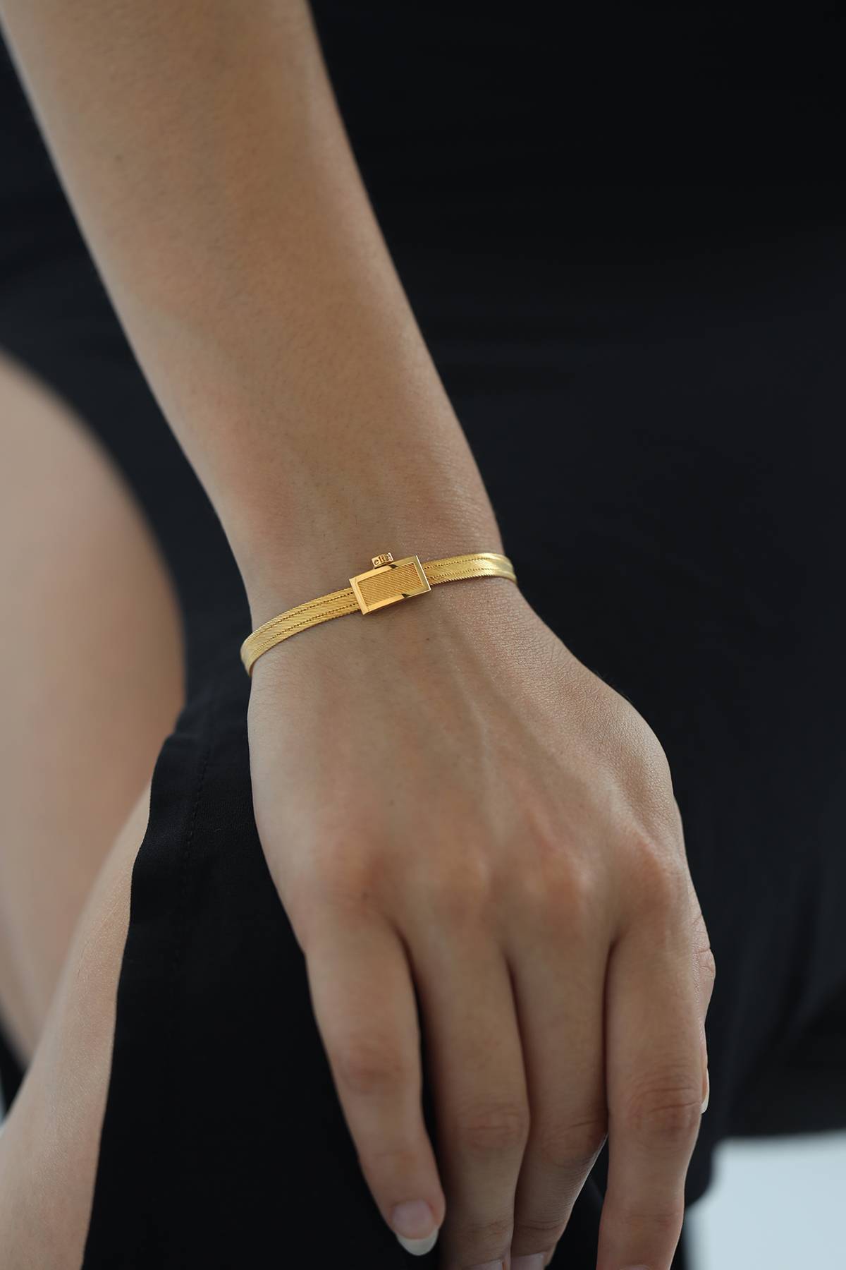 Altın Set 3 Sıra Trabzon Hasırı