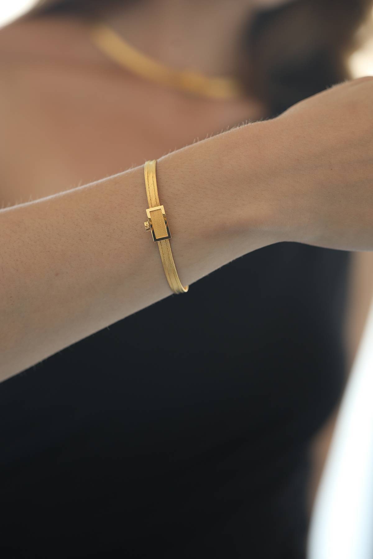 Altın Set 3 Sıra Trabzon Hasırı