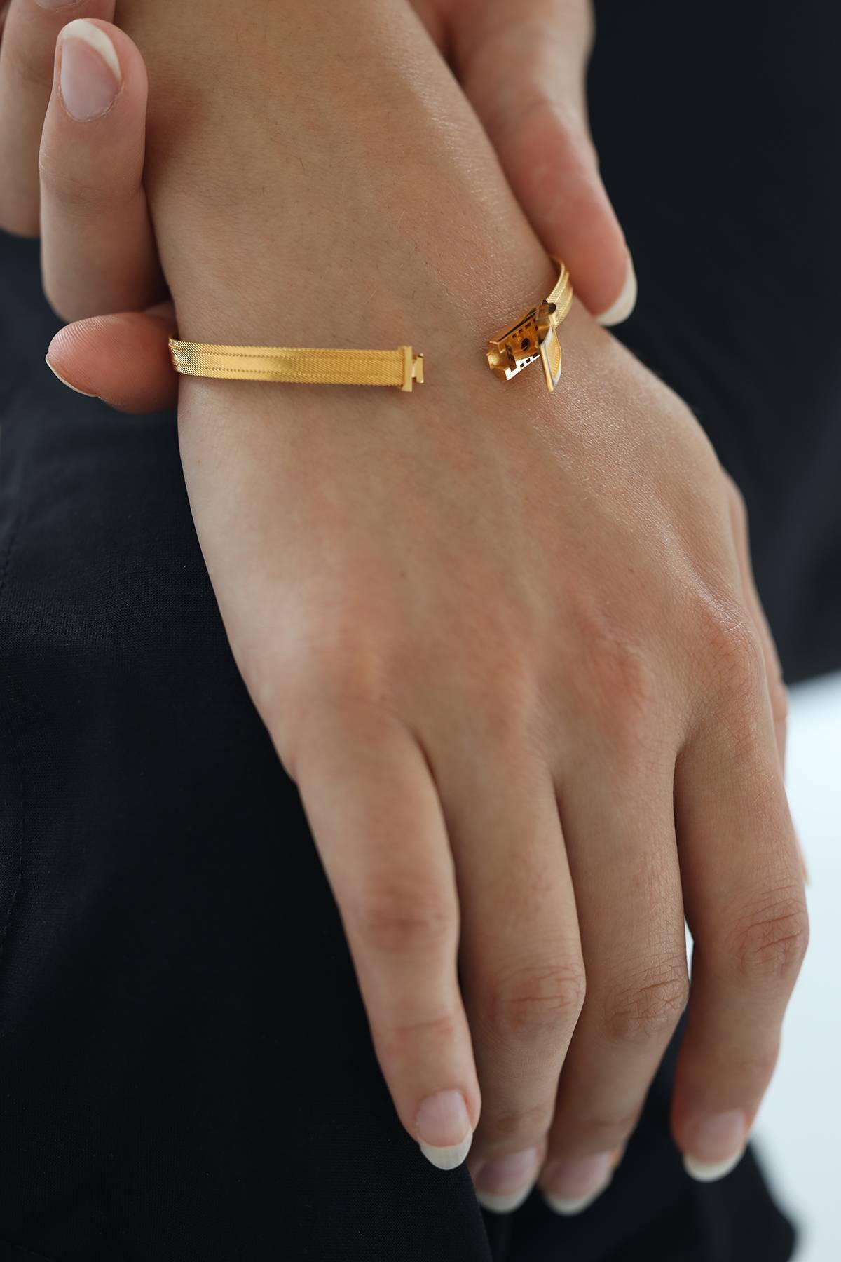 Altın Set 3 Sıra Trabzon Hasırı