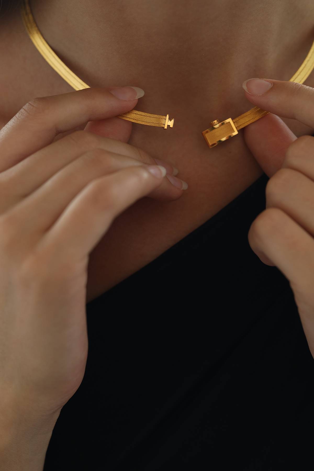 Altın Set 3 Sıra Trabzon Hasırı