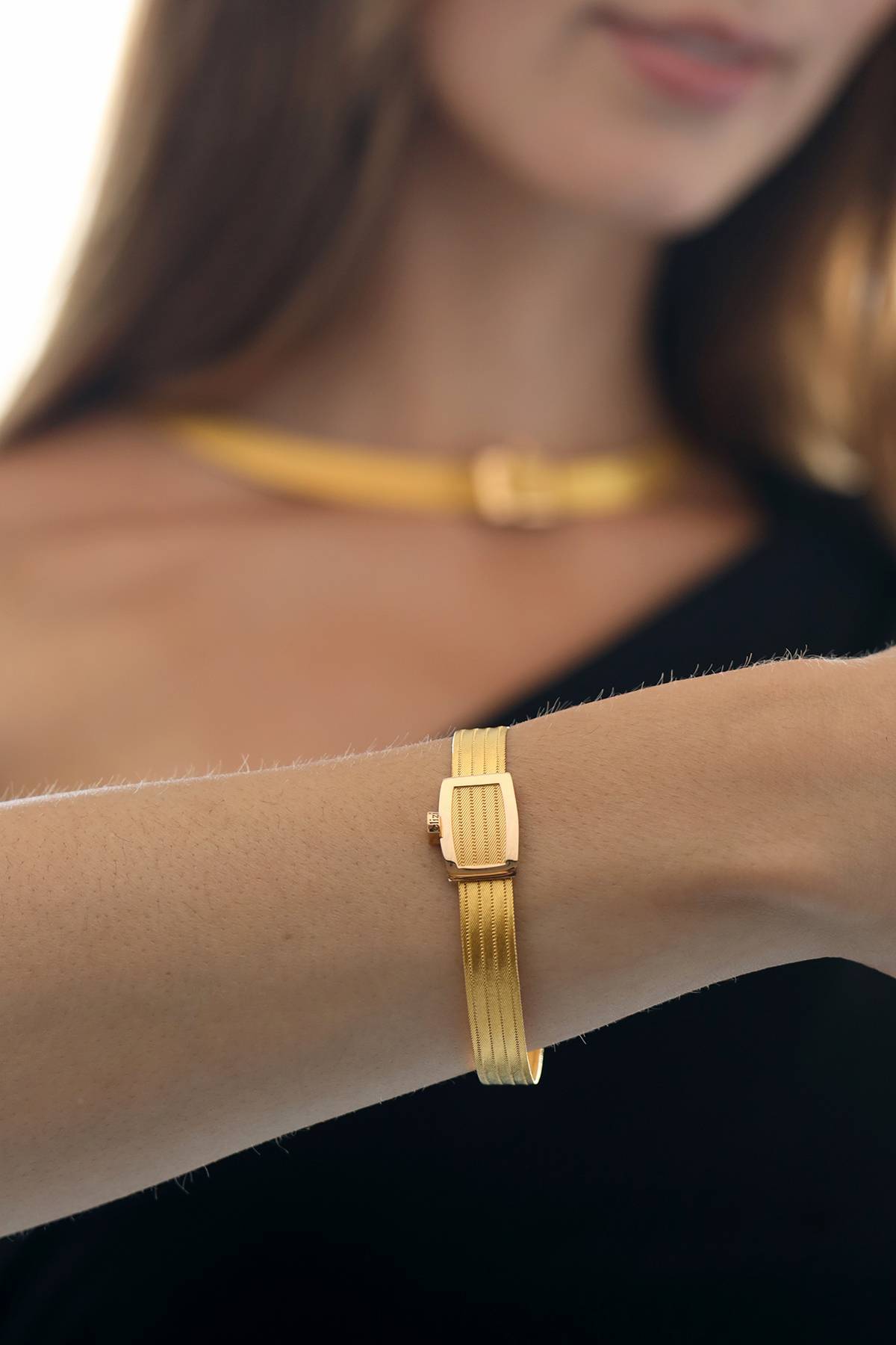 Trabzon Hasır Set 5 Sıra Bilezik 5 Sıra Gerdanlık